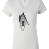 Women's Short Sleeve V-Neck T-Shirt Thumbnail