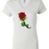 Women's Short Sleeve V-Neck T-Shirt Thumbnail