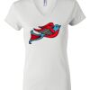 Women's Short Sleeve V-Neck T-Shirt Thumbnail