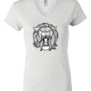 Women's Short Sleeve V-Neck T-Shirt Thumbnail