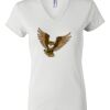 Women's Short Sleeve V-Neck T-Shirt Thumbnail