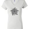 Women's Short Sleeve V-Neck T-Shirt Thumbnail