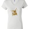Women's Short Sleeve V-Neck T-Shirt Thumbnail