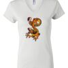Women's Short Sleeve V-Neck T-Shirt Thumbnail
