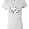 Women's Short Sleeve V-Neck T-Shirt Thumbnail