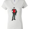 Women's Short Sleeve V-Neck T-Shirt Thumbnail