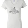 Women's Short Sleeve V-Neck T-Shirt Thumbnail