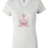 Women's Short Sleeve V-Neck T-Shirt Thumbnail