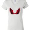 Women's Short Sleeve V-Neck T-Shirt Thumbnail