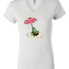 Women's Short Sleeve V-Neck T-Shirt Thumbnail