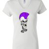 Women's Short Sleeve V-Neck T-Shirt Thumbnail