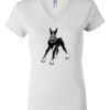 Women's Short Sleeve V-Neck T-Shirt Thumbnail