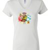 Women's Short Sleeve V-Neck T-Shirt Thumbnail