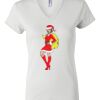 Women's Short Sleeve V-Neck T-Shirt Thumbnail