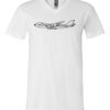 Men's Short Sleeve V-Neck T-Shirt Thumbnail
